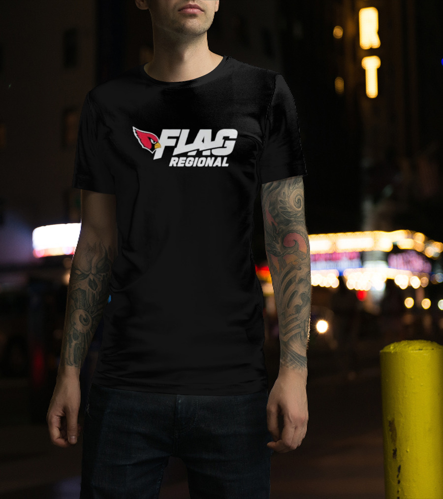 Arizona Cardinals 2025 NFL Flag Regional T-Shirt