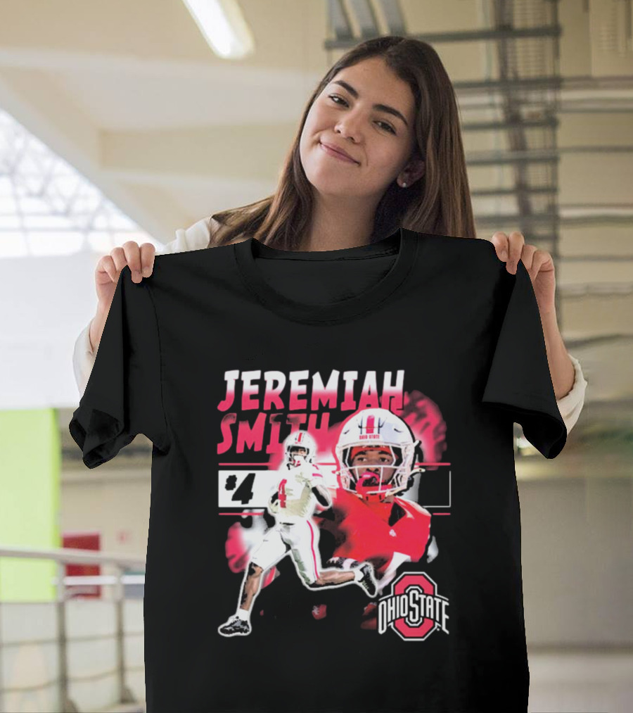 Jeremiah Smith #4 Ohio State Buckeyes Football Freshman Achievement T-Shirt