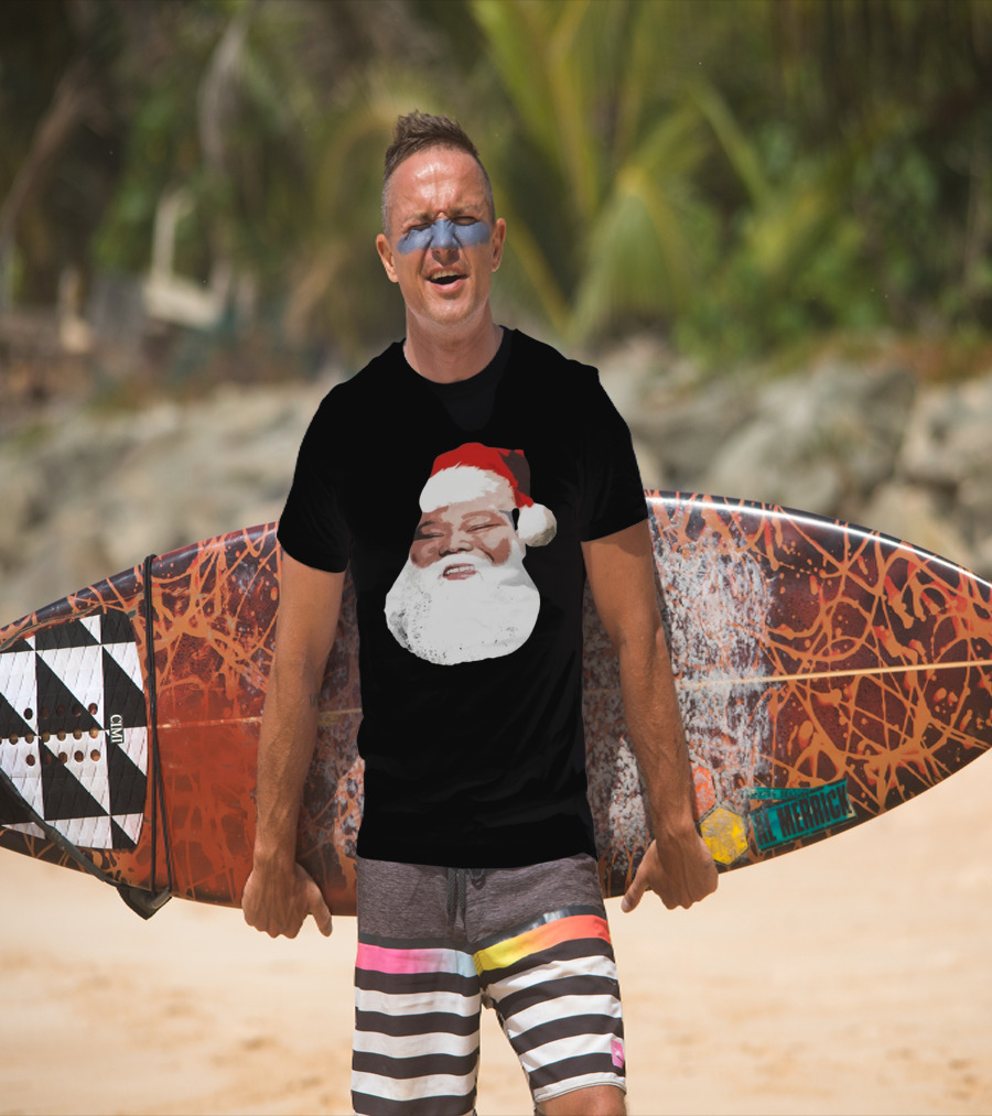 Dave Santa Claus Blunts Christmas Festive Beard T-Shirt