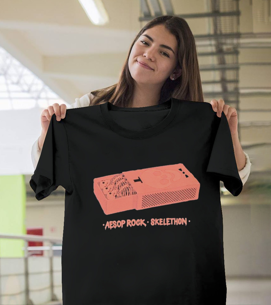 Aesop Rock Skelethon Matchbox T-Shirt