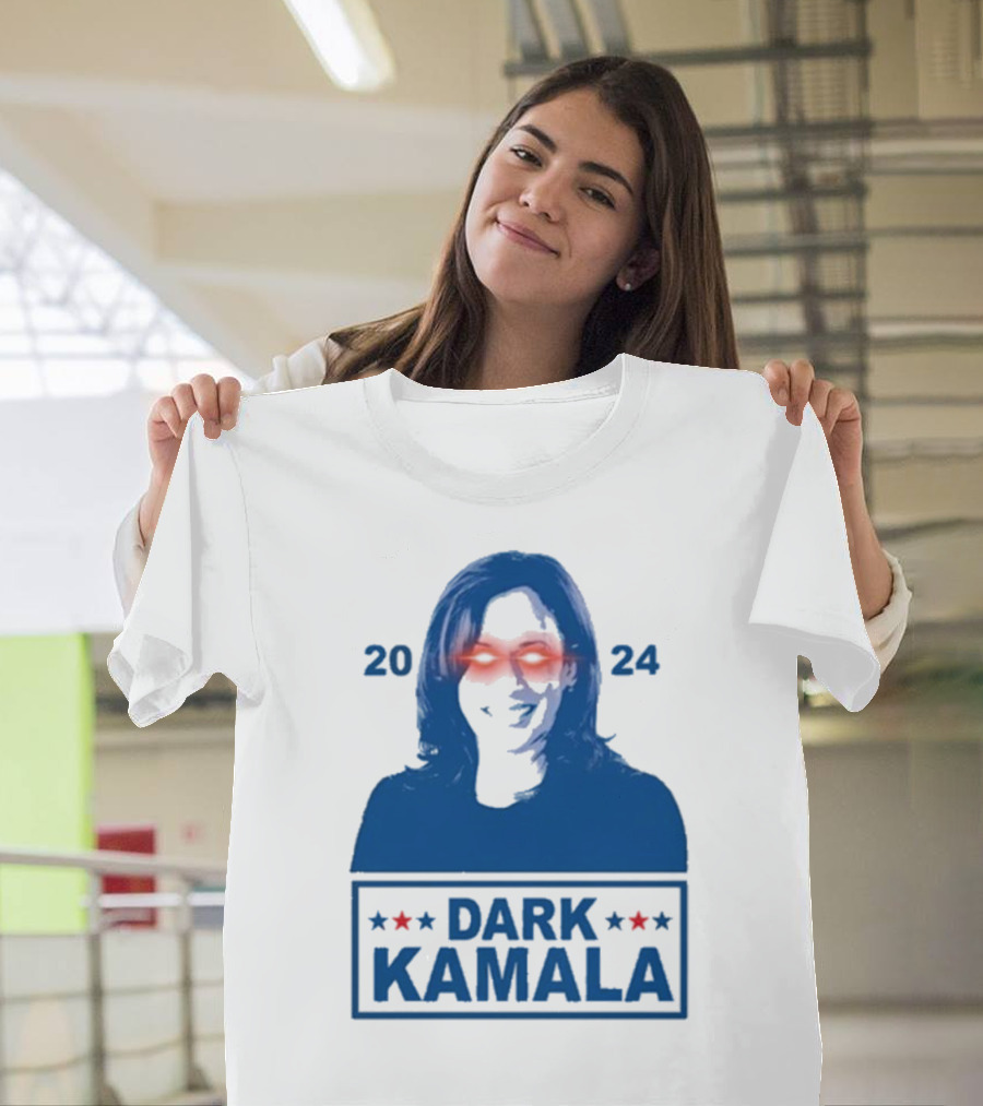 Dark Kamala 2024 Red Eye Partyfarty T-Shirt