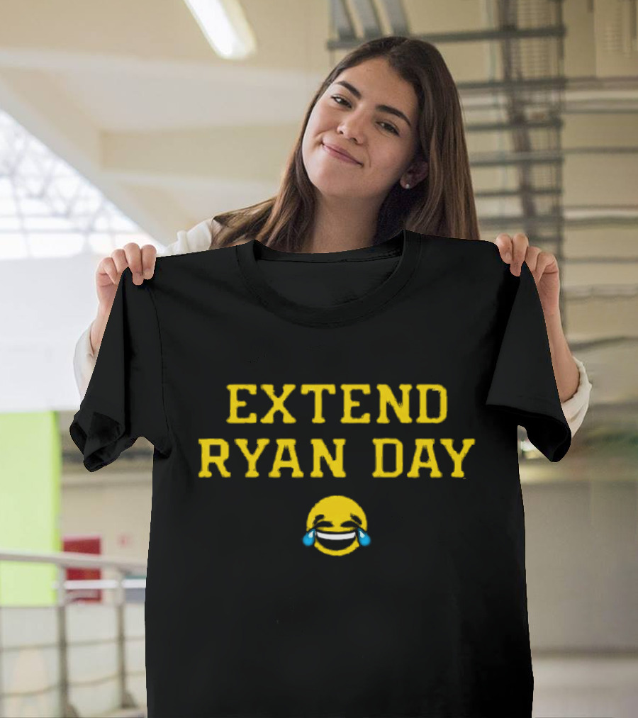 Extend Ryan Day Laughing Crying Emoji Coach Football T-Shirt