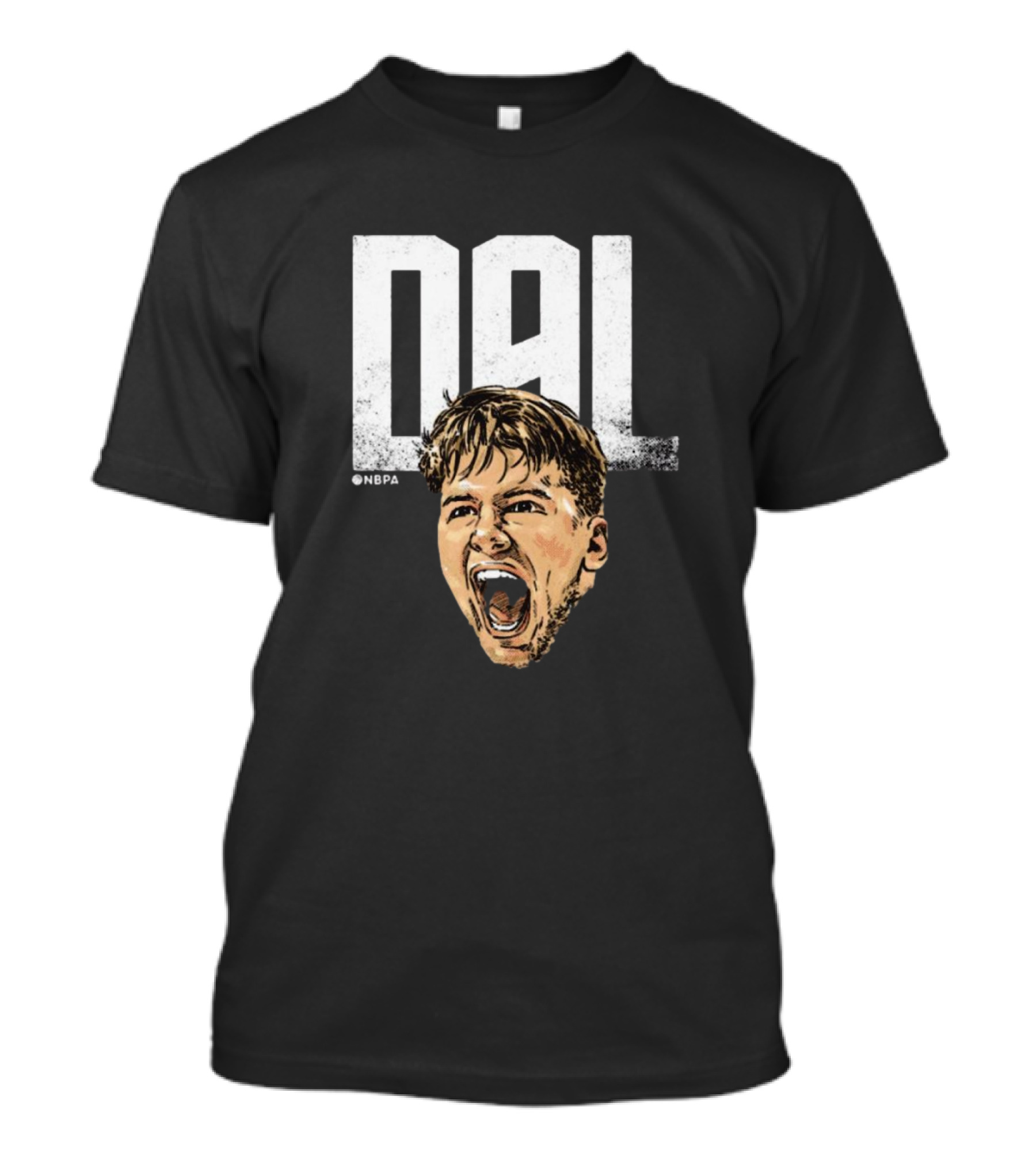 Luka Doncic DAL Dallas Mavericks NBPA Abbreviation Signature T-Shirt