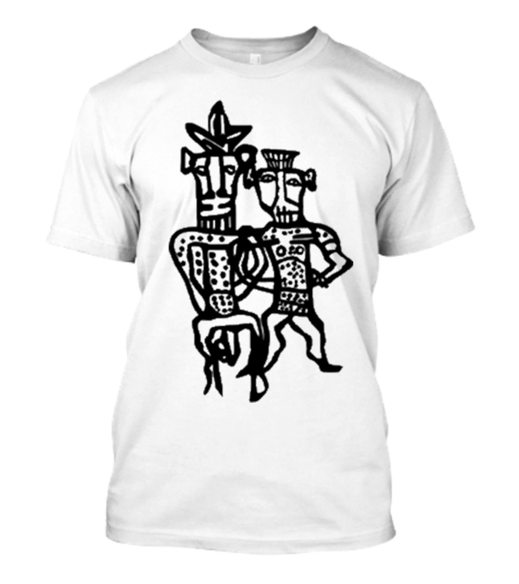 Dan Mcclellan Yhwh And His Asherah Iconic Ancient Figures T-Shirt