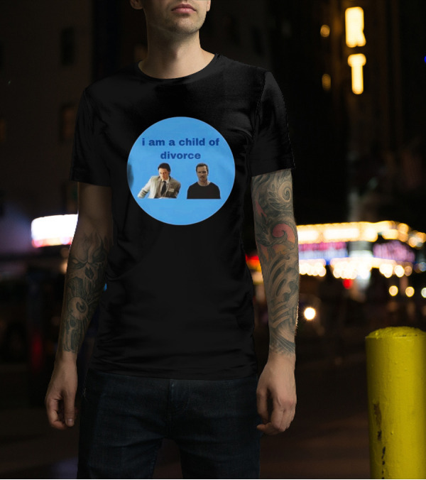 I Am A Child Of Divorce Mads James McAvoy X Michael Fassbender T-Shirt