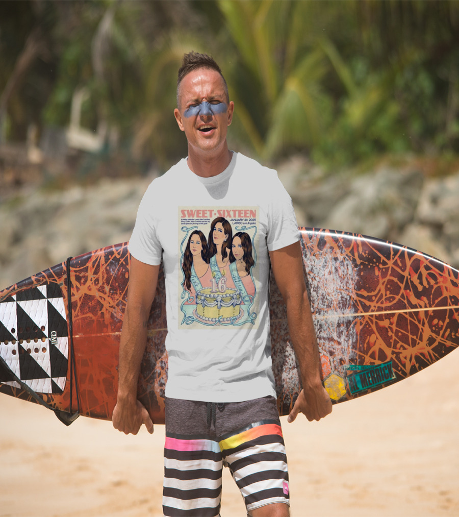 Sweet Sixteen 2025 Allison Crutchfield D’Arcy Carden Largo Los Angeles T-Shirt