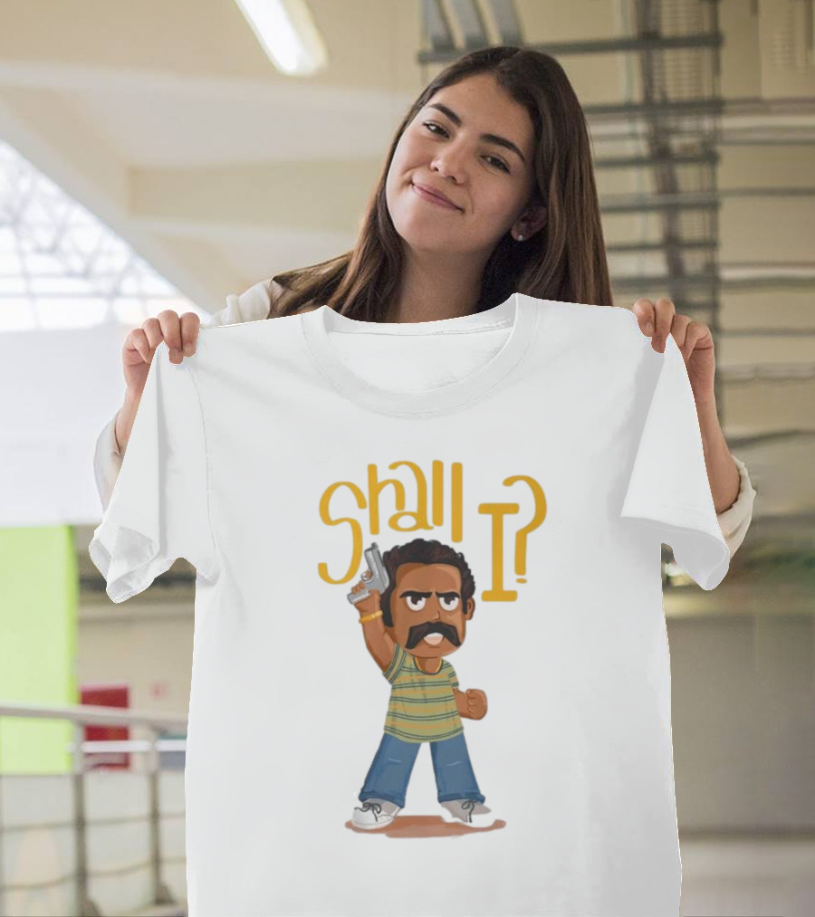 Awesome Amban Aavesham Character Shall I? T-Shirt