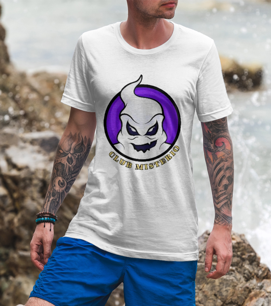 Club Misterio Ghostly Emblem T-Shirt
