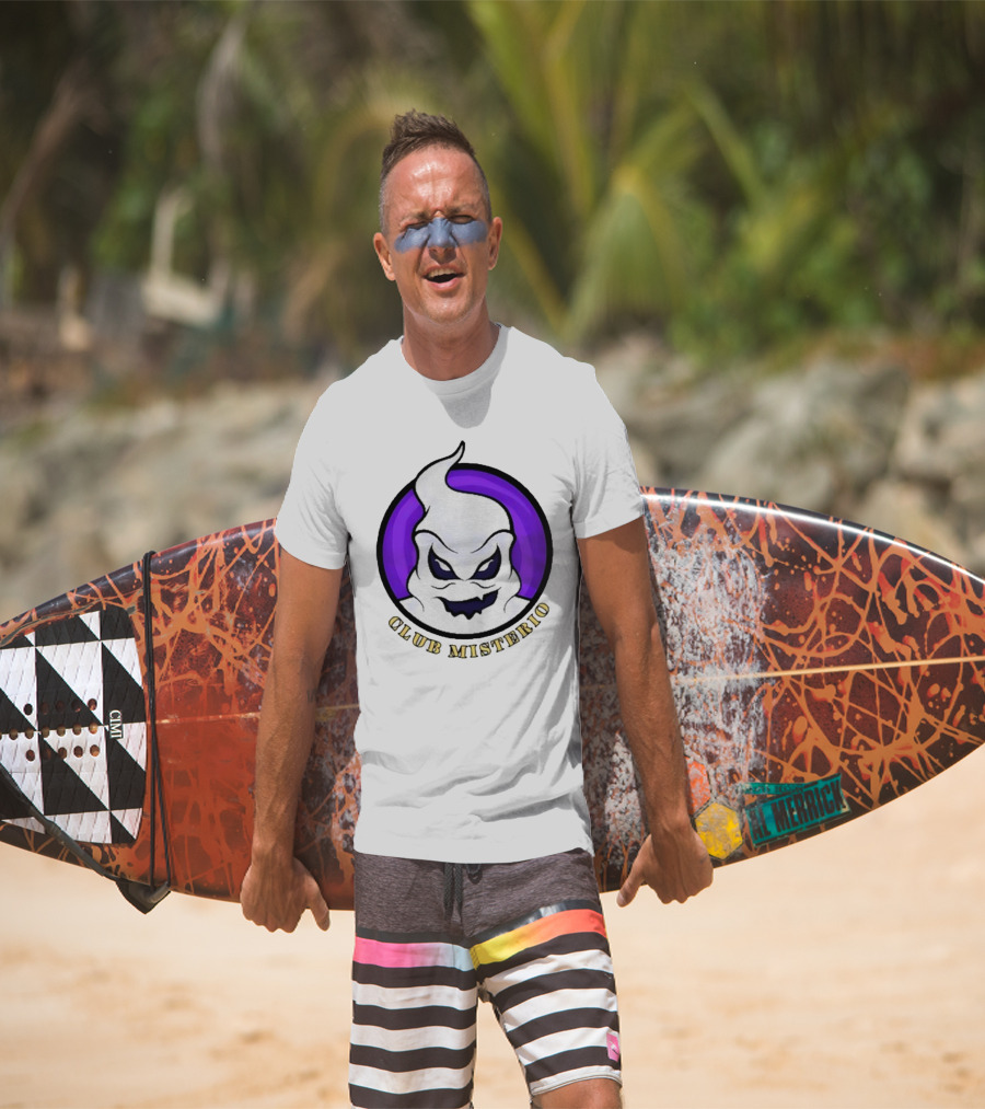 Club Misterio Ghostly Emblem T-Shirt