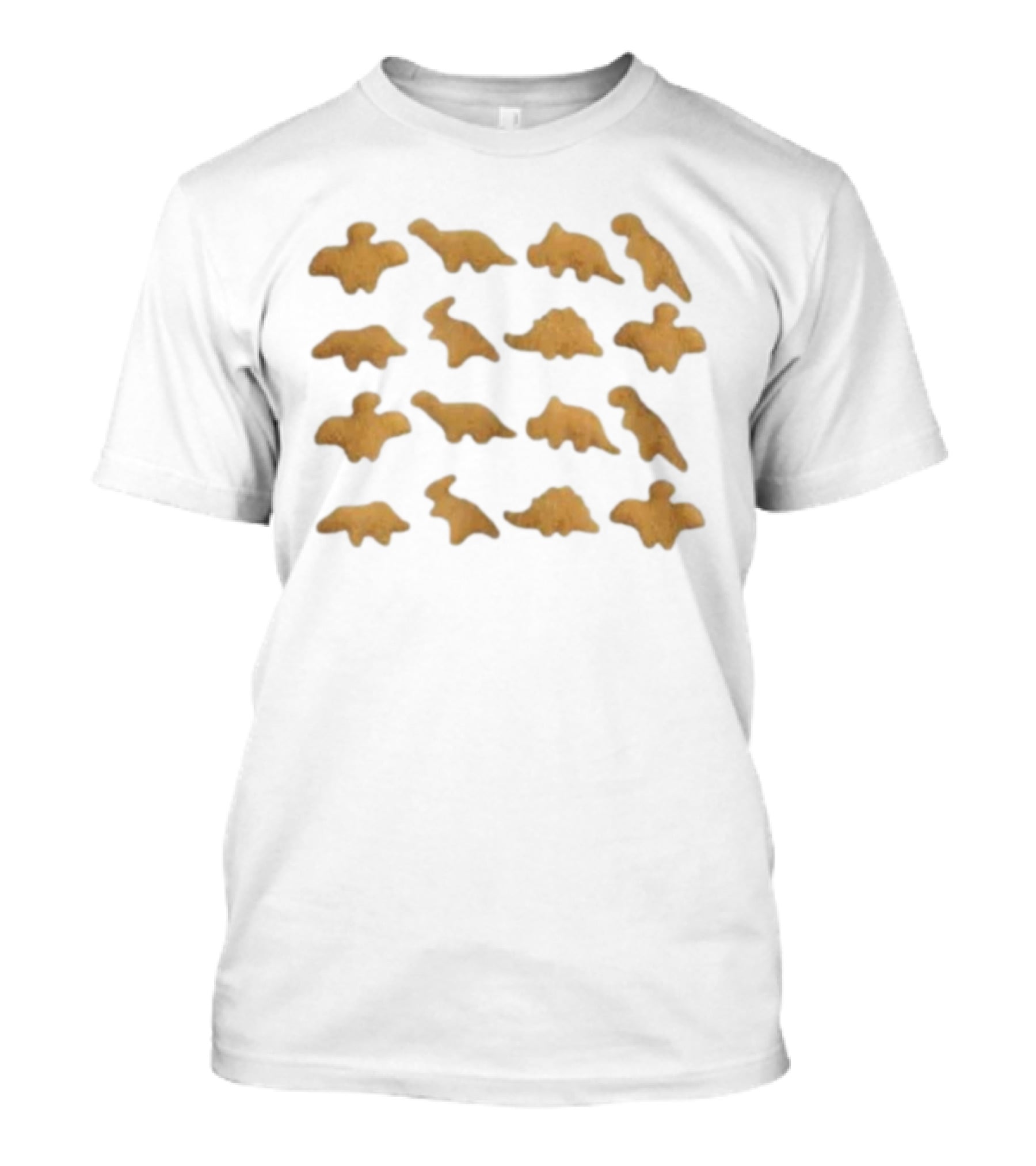 Dino Nugget Dinosaur Shapes T-Shirt