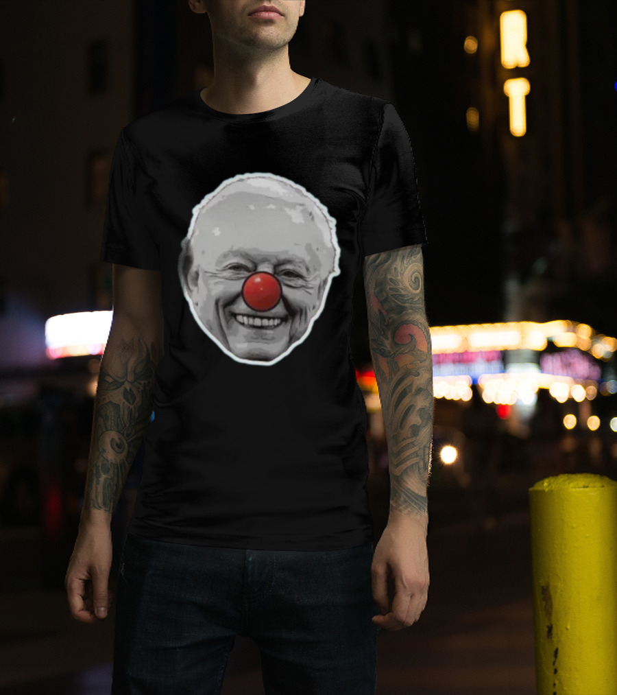 Tywalker716 Jerry Jones Clown Face With Red Nose T-Shirt