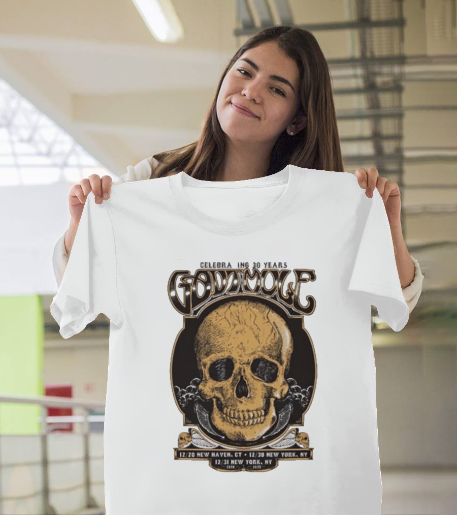 Gov’t Mule Celebrating 30 Years NYE Shows Dec 28 New Haven CT and Dec 30-31 New York NY T-Shirt