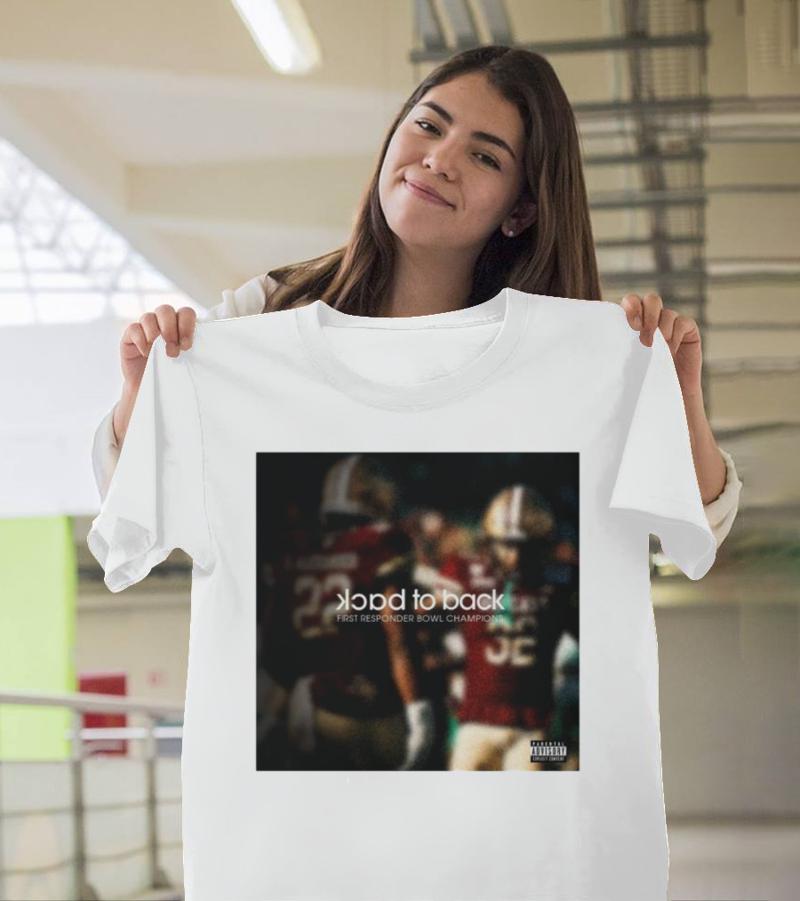 Back to Back First Responder Bowl Champions T-Shirt