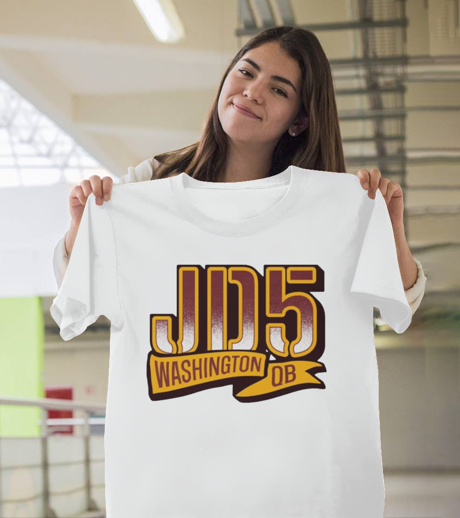 JD5 Washington QB Pardon My Take Jayden Daniels T-Shirt
