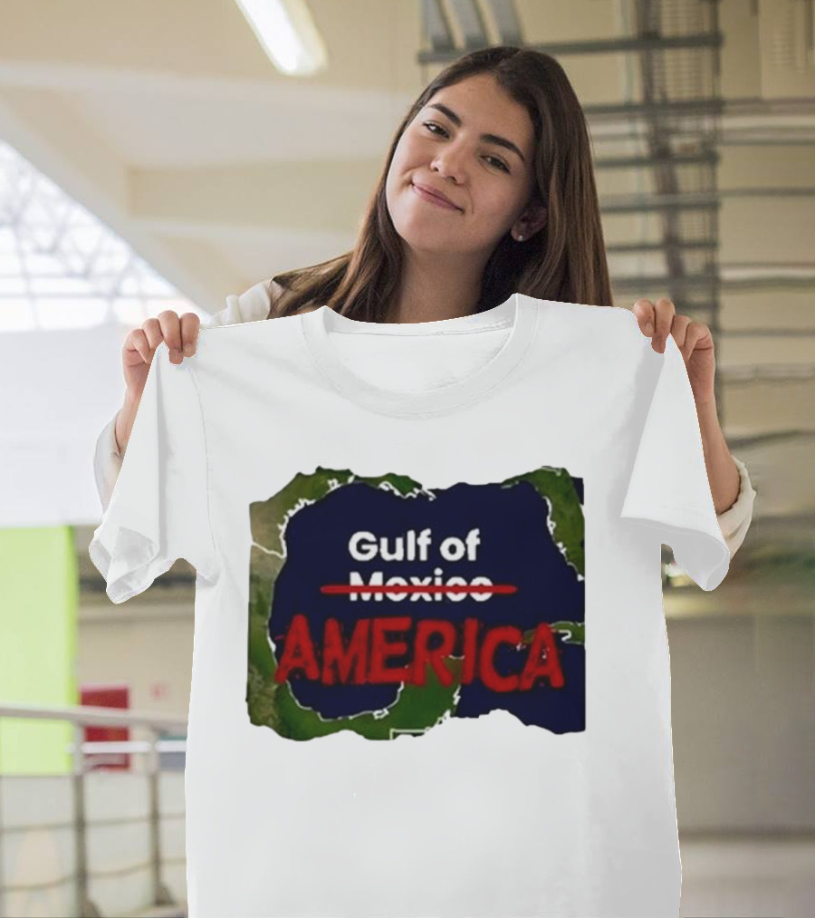 Gulf Of America Map T-Shirt
