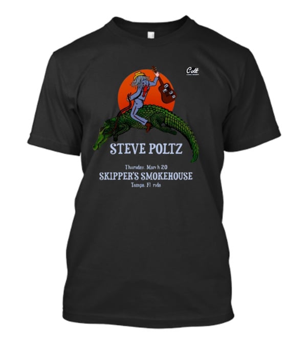 Steve Poltz Live At Skipper’s Smokehouse March 20 Tampa Florida T-Shirt