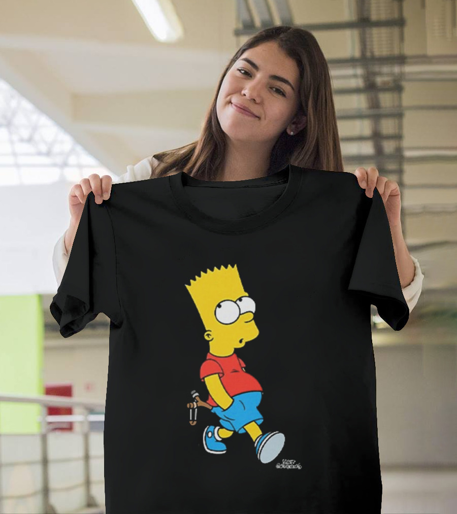 20th Century Television The Simpsons Bart Simpson Slingshot Walk T-Shirt