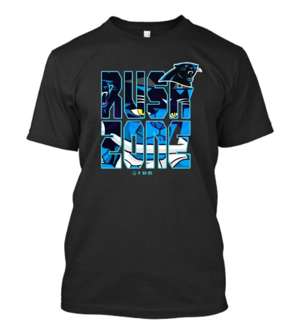 NFL Rush Zone Carolina Panthers Cartoon T-Shirt