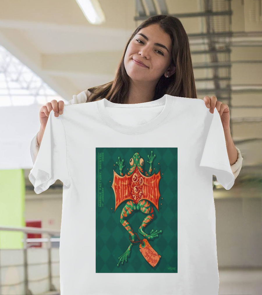 Better Lovers Amphibian Surprise Live at Marble Factory Bristol Jan 17 2025 Tour T-Shirt