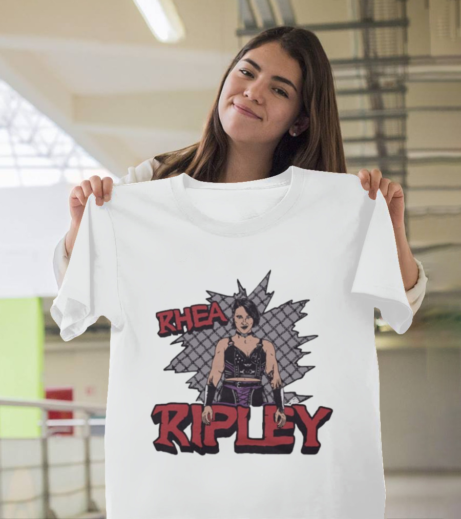 Rhea Ripley WWE Champion Graphic Performance T-Shirt