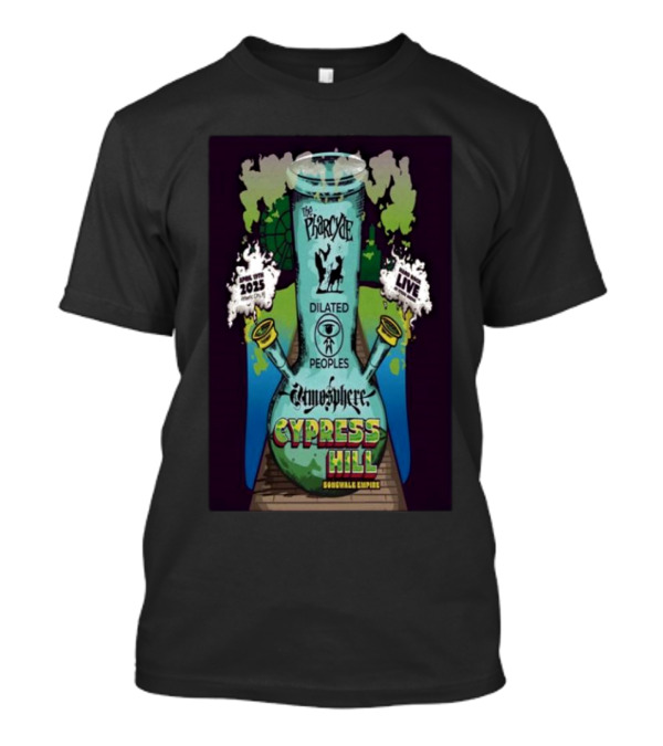 The Barricade Tour Live Atmosphere Cypress Hill Soul Assassins Dilated Peoples Atlantic City NJ Apr 19 2025 Posters T-Shirt