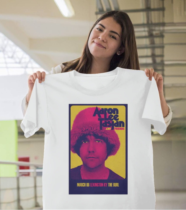 Aaron Lee Tasjan And Friends Live At The Burl Lexington KY March 6 2025 T-Shirt