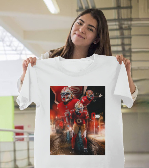 San Francisco 49ers Renardo Green NFL Football Star T-Shirt