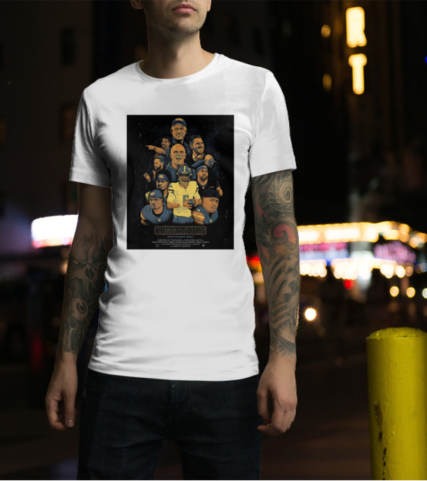Washington Commanders NFL September 2024 Premiering At Commanders Field Landover Maryland T-Shirt