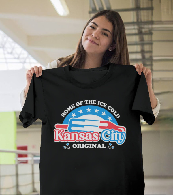 Home Of The Ice Cold Kansas City Original Popsicle Stars T-Shirt