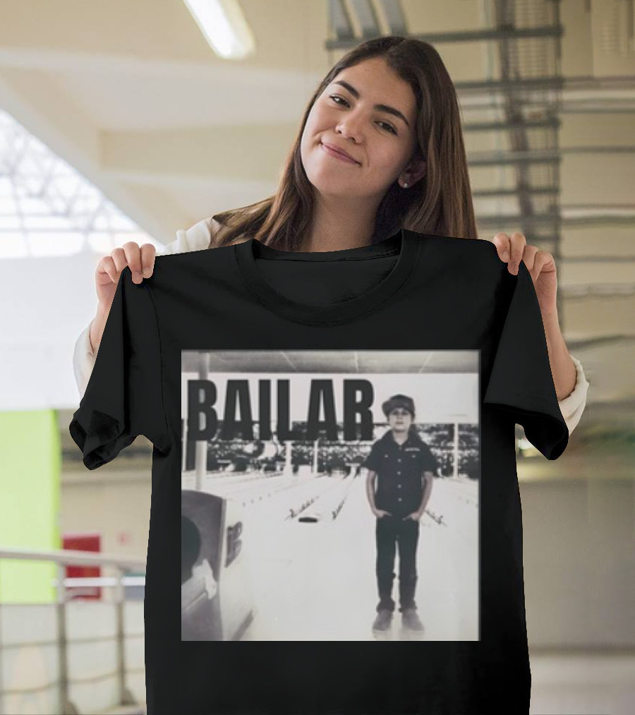 Jamesisnotverynice Bailar Bowling Alley Scene with Child in Cap T-Shirt