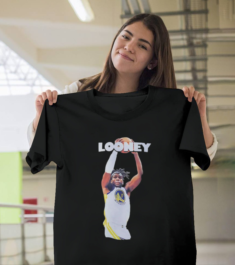 Looney Basketball Action Golden State Warriors 5 T-Shirt