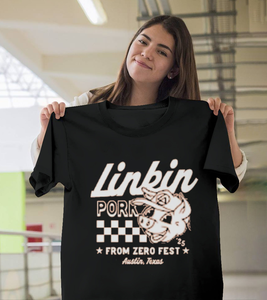 Linkin Pork From Zero Fest 25 Austin Texas T-Shirt