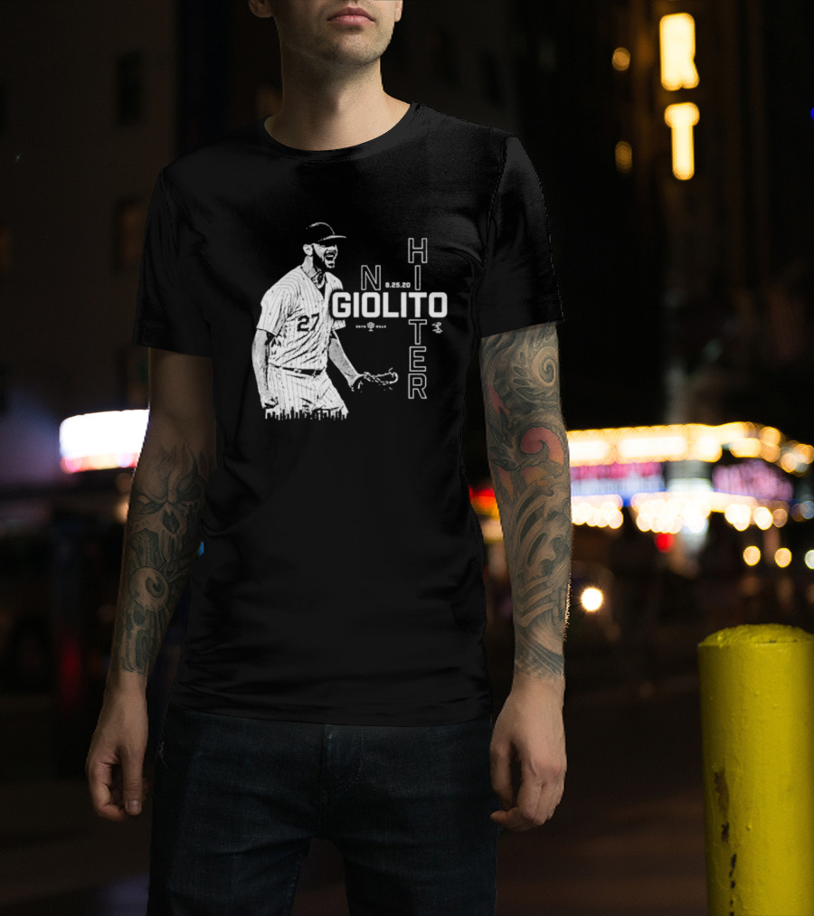 Lucas Giolito No Hitter Baseball Achievement Celebration T-Shirt