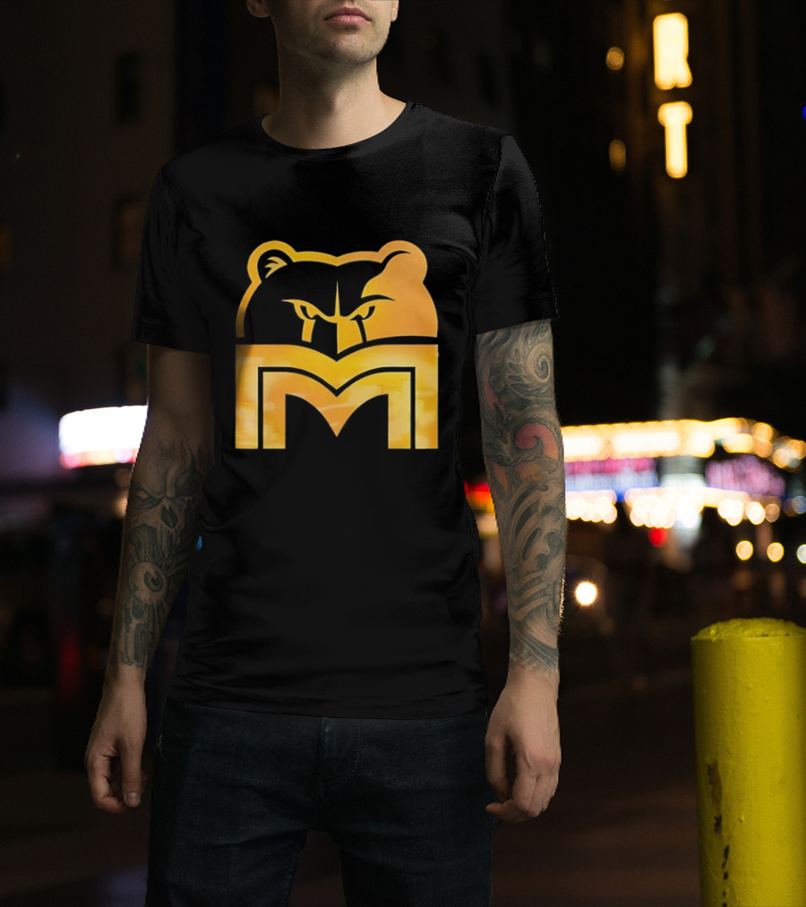 Memphis Grizzlies Playoff Pick Em 2025 Bear Head Logo T-Shirt