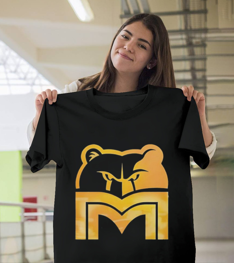 Memphis Grizzlies Playoff Pick Em 2025 Bear Head Logo T-Shirt