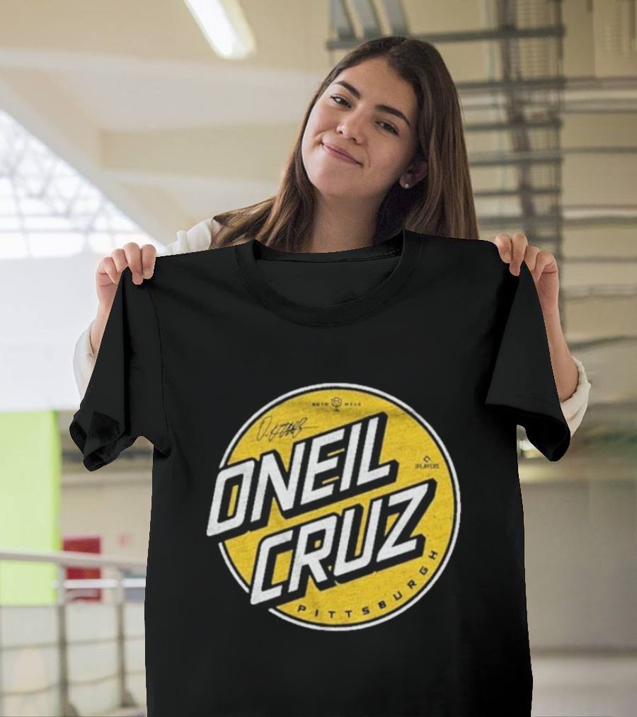 Oneil Cruz Pittsburgh Pirates Moto Wear Players Circle T-Shirt