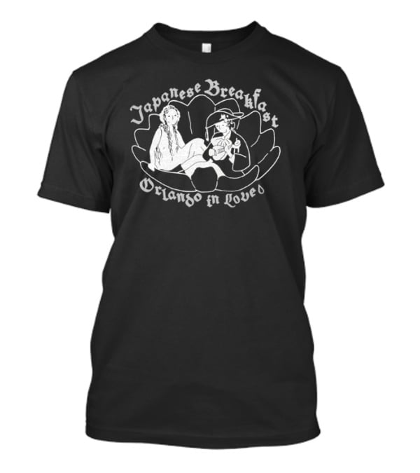Japanese Breakfast Orlando In Love Cobalt Lotus Duo T-Shirt