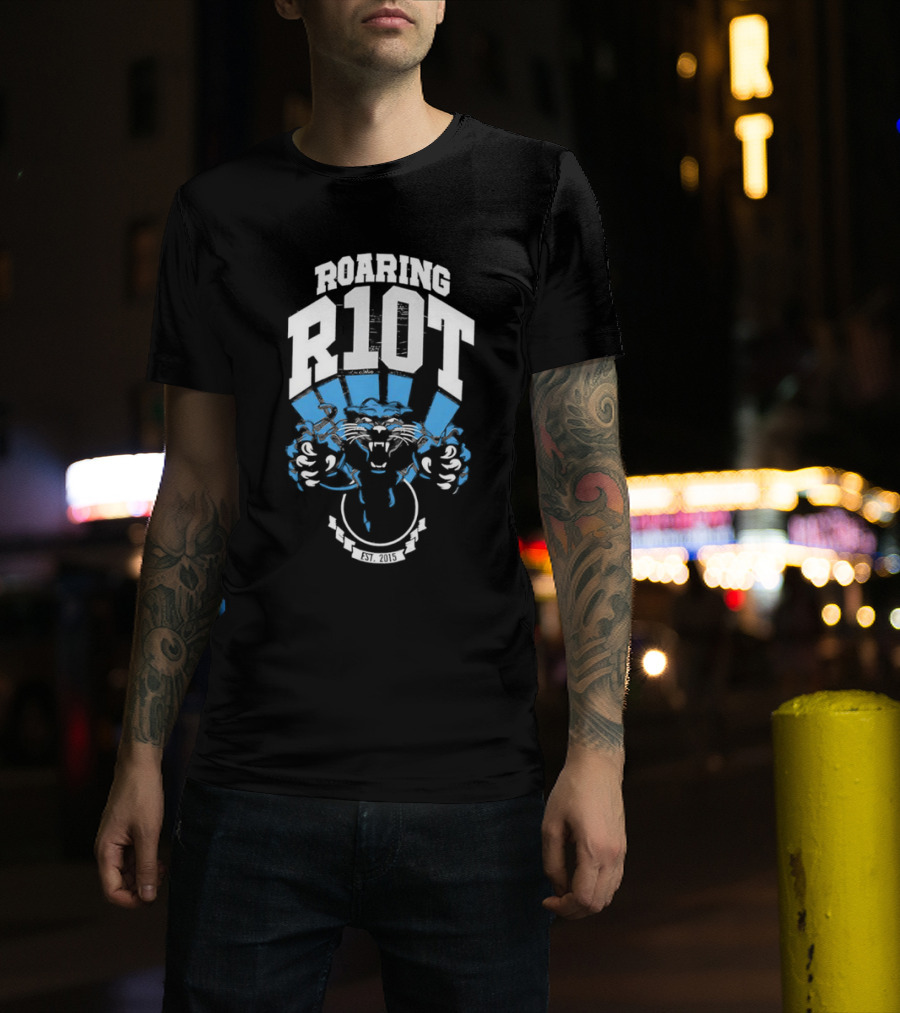 Roaring R1OT Blue Panther 2025 T-Shirt