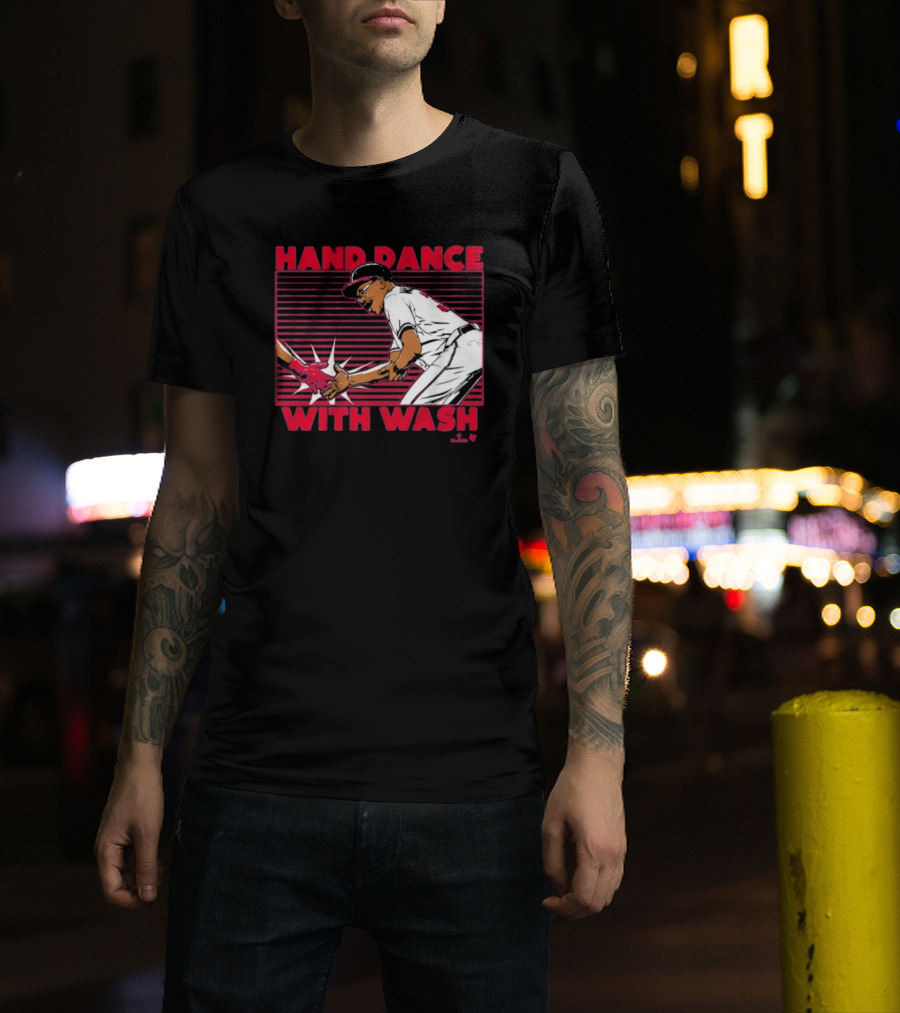 Hand Dance With Wash Baseball Celebration T-Shirt