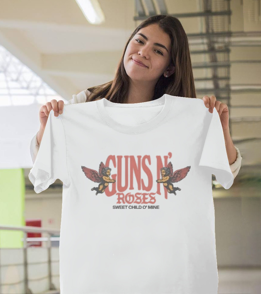 Guns N’ Roses Sweet Child O’ Mine Cherubs 2025 T-Shirt