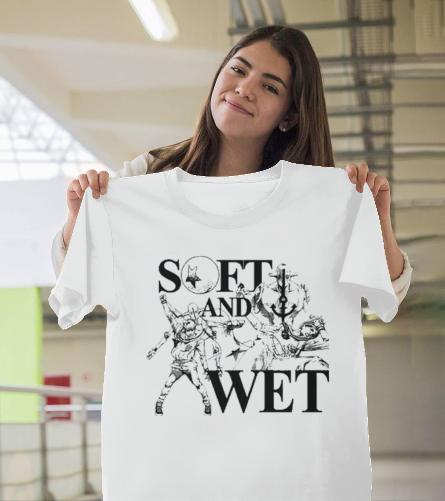 Hoshi Pieces JoJo's Bizarre Adventure Soft And Wet 6Oz Style T-Shirt