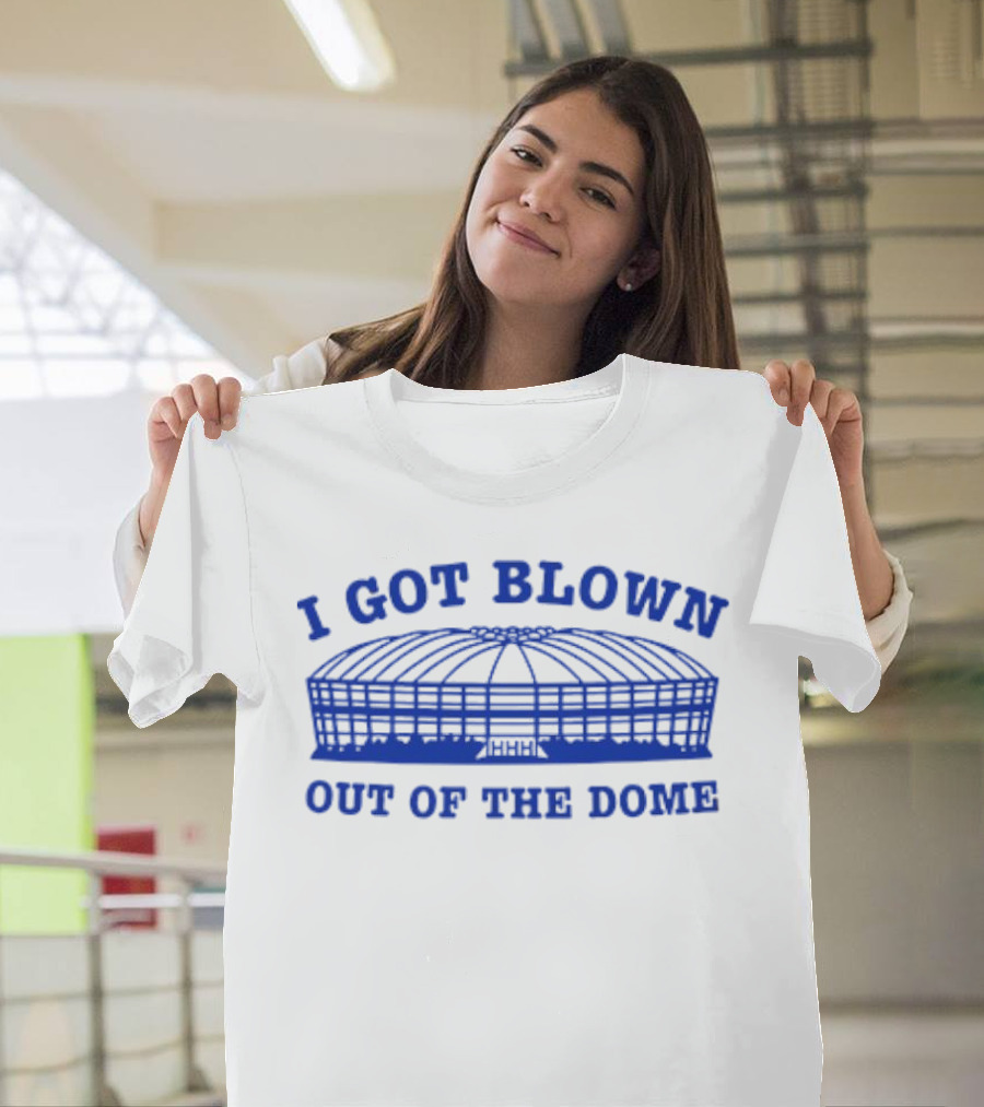 I Got Blown Out Of The Dome Stadium Illustration T-Shirt