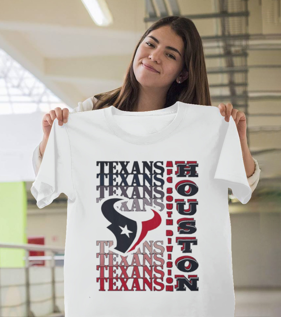 Houston Texans AFC South Division Texans Football T-Shirt