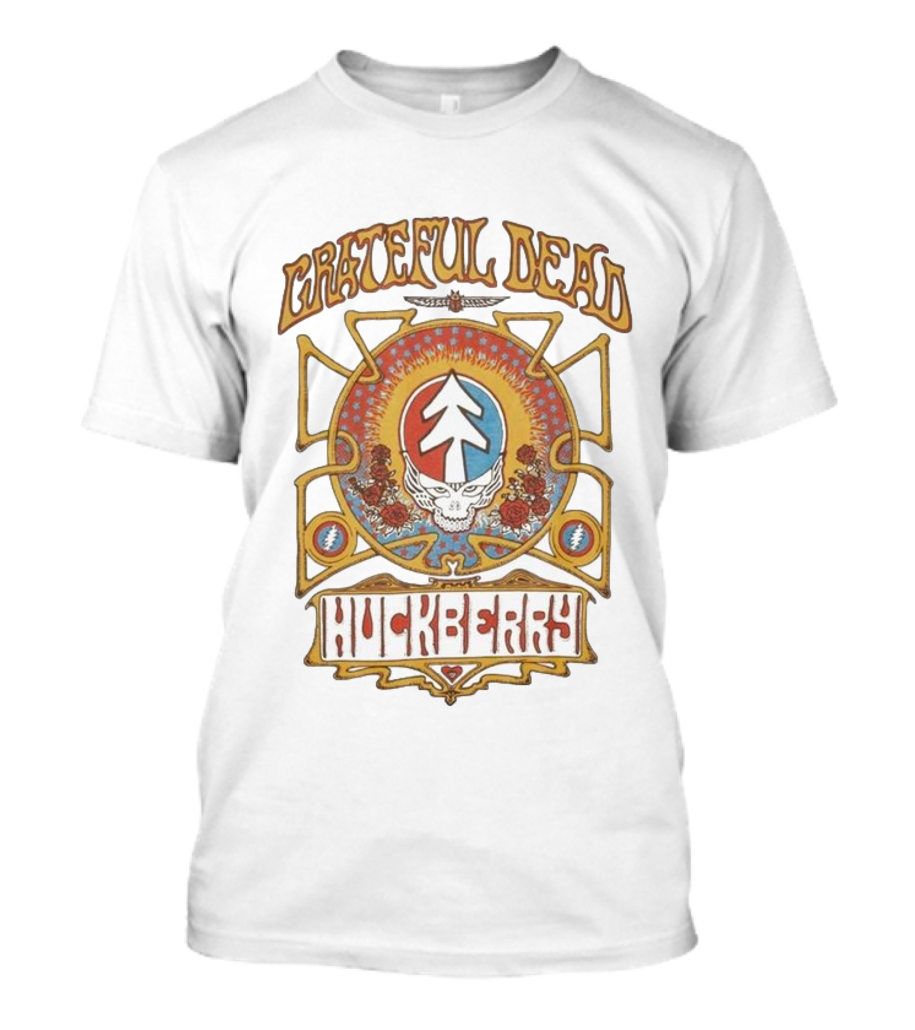 Grateful Dead Huckberry Steal Your Face Iconic Collaboration T-Shirt