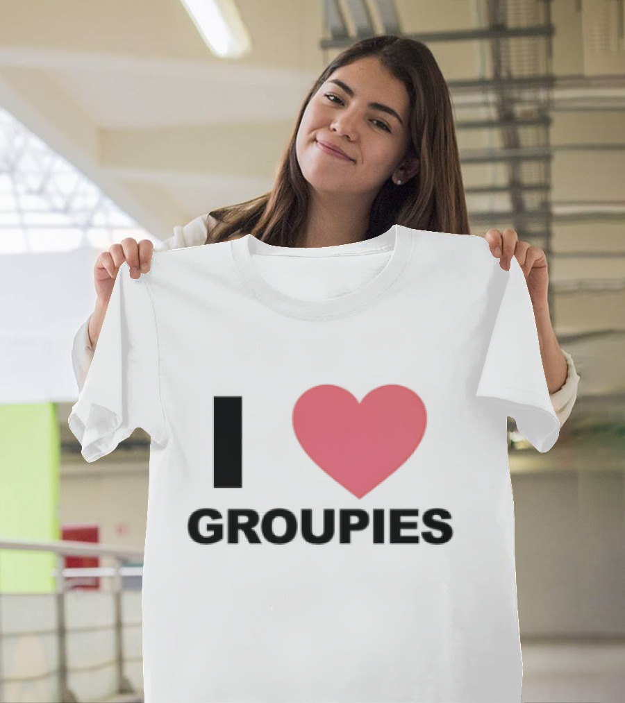 I Heart Groupies T-Shirt