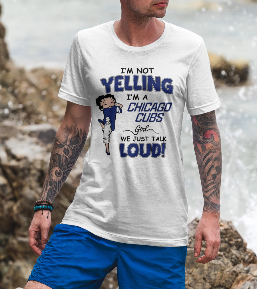 Yelling Chicago Cubs Loud T-Shirt