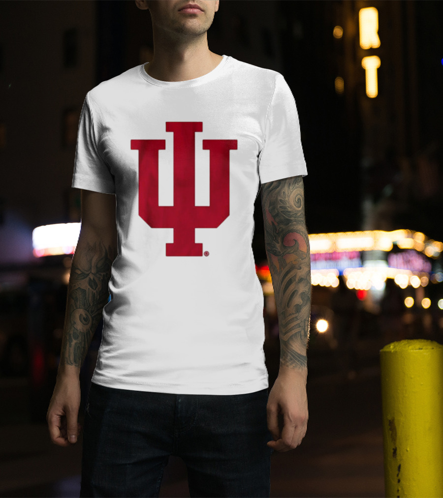 Indiana Hoosiers IU Crimson Emblem T-Shirt