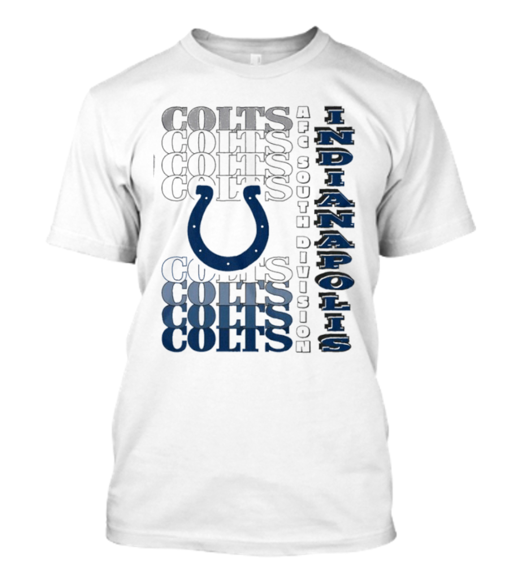 Indianapolis Colts AFC South Division Classic Colts Branding T-Shirt