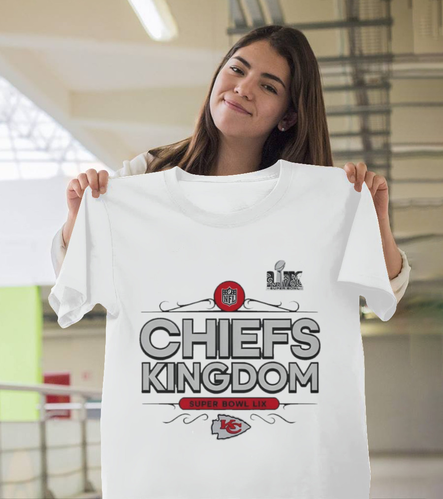 CHIEFS KINGDOM SUPER BOWL LIX KC 2024 T-Shirt