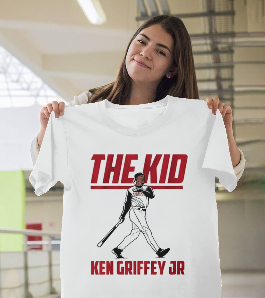 Ken Griffey Jr Cincinnati The Kid Baseball Legend T-Shirt